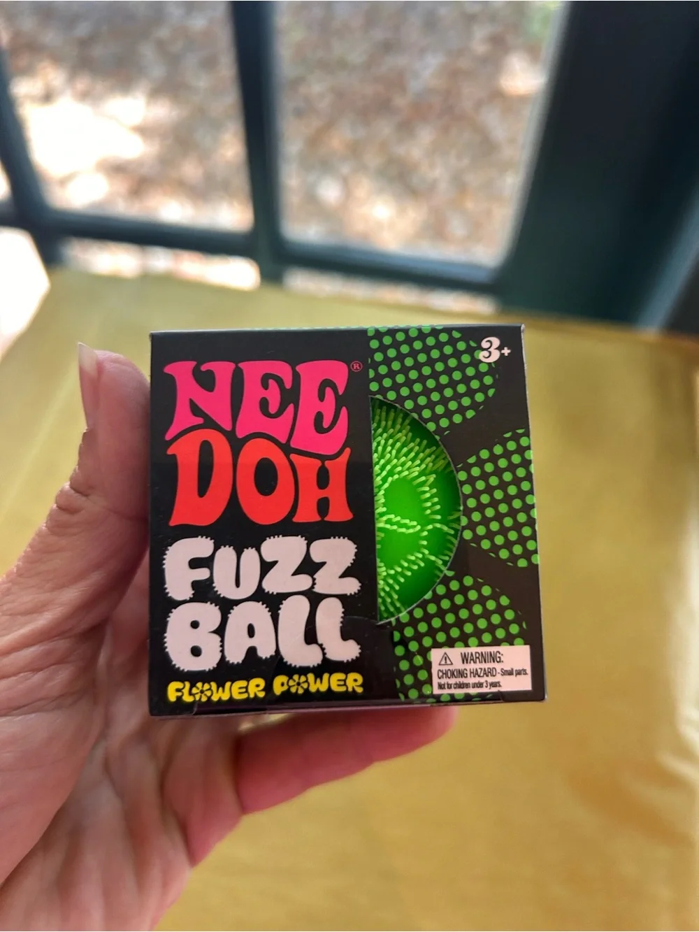 Fuzz Ball Kids Learning Toy - Green